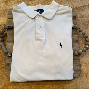 Polo by Ralph Lauren Boy’s M (12-14) 100% Cotton Pique Knit Short‎ Sleeve Polo